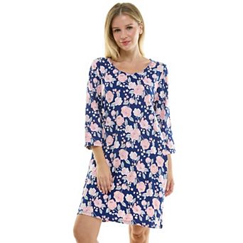 Women's Croft & Barrow® Cozy Luxe Pajama Sleepshirt