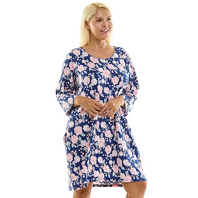 Plus Size Croft & Barrow® Cozy Luxe Pajama Sleepshirt