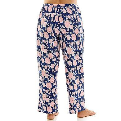 Plus Size Croft & Barrow® Cozy Luxe Pajama Pants
