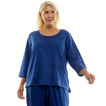 Plus Size Croft & Barrow® Cozy Luxe Pajama Top