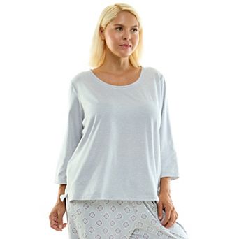 Plus Size Croft & Barrow® Cozy Luxe Pajama Top