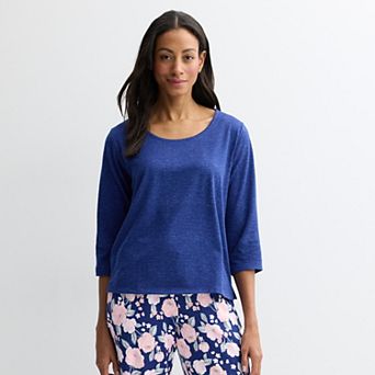 Women's Croft & Barrow® Cozy Luxe Pajama Top