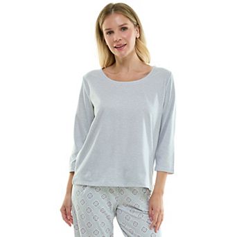 Plus Size Croft & Barrow® Cozy Luxe Pajama Top