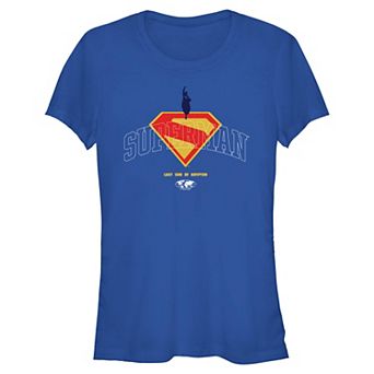 Juniors' DC Comics Superman Last Son of Krypton Fitted Graphic Tee