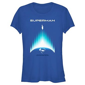 Juniors' DC Comics Superman You're Much Stronger Than You Think You Are Fitted Graphic Tee