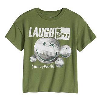 Boys 4-8 Grayson Threads Kids The Label Smiley World Graphic Tee