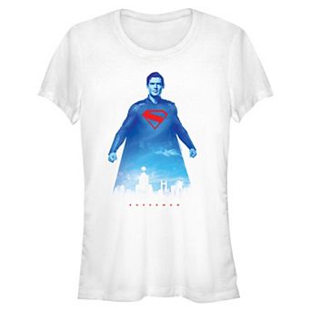 Juniors' DC Comics Superman Metropolis Protector Fitted Graphic Tee