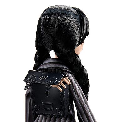 Mattel Monster High Wednesday Addams Doll with Thing in Nevermore Academy Uniform