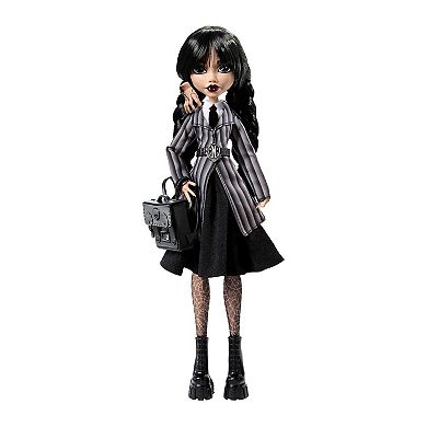 Mattel Monster High Wednesday Addams Doll with Thing in Nevermore Academy Uniform