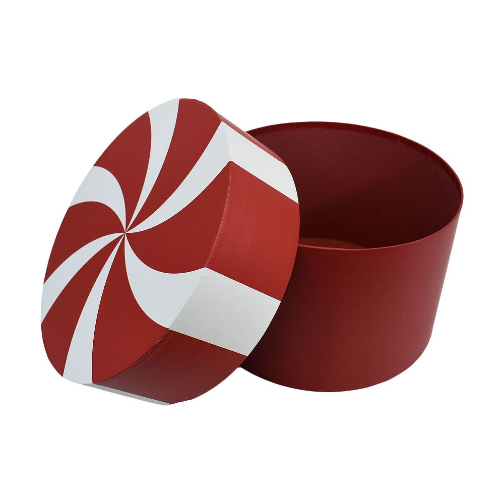 St. Nicholas Square® Large Peppermint Paper Storage Box