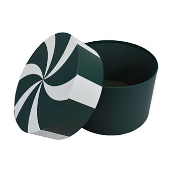 St. Nicholas Square® Medium Peppermint Paper Storage Box