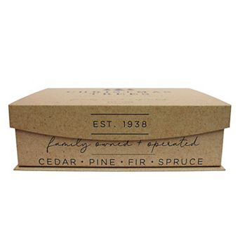 St. Nicholas Square® Small Traditions Paper Storage Box with Hinge