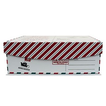 St. Nicholas Square® Medium Postcard Paper Storage Box with Hinge