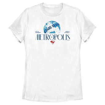 Juniors' DC Comics Superman The Daily Planet Metropolis Graphic Tee