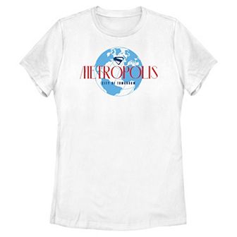 Juniors' DC Comics Superman World Metropolis City of Tomorrow Graphic Tee