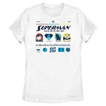 Juniors' DC Comics Superman Icons Graphic Tee