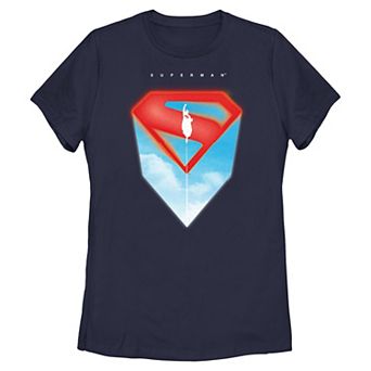 Juniors' DC Comics Superman In Flight Graphic Tee