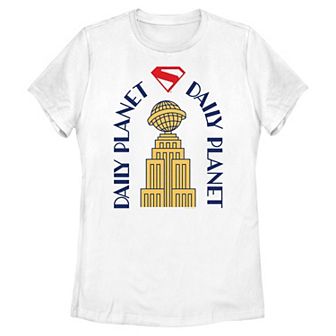 Juniors' DC Comics Superman Daily Planet Graphic Tee