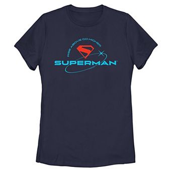 Juniors' DC Comics Superman Rise Above Go Higher Graphic Tee