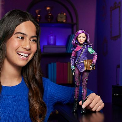 Disney's Descendants Mal Isle of the Lost Anniversary Doll with Outfit & Accessory by Mattel