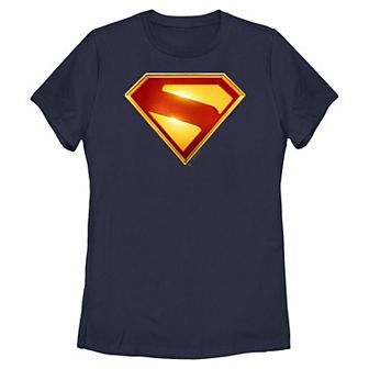 Juniors' DC Comics Superman Classic Shield Logo Graphic Tee