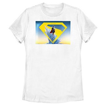 Juniors' DC Comics Superman Shield Fortress Of Solitude Graphic Tee