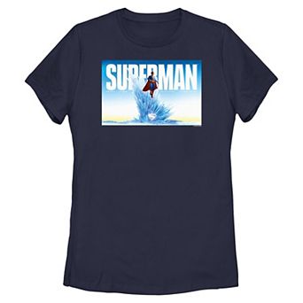 Juniors' DC Comics Superman Fortress Of Solitude Graphic Tee