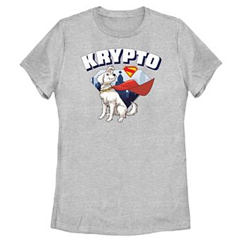 Juniors' DC Comics Superman Krypto Doggie Hero Graphic Tee