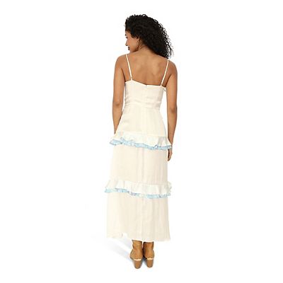 ally maxi dress The Ally Maxi Dress in Royal Red & Pink