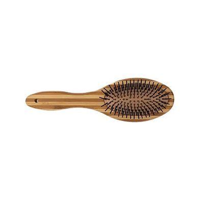 Country Living Dual-Sided Natural Wood Dog Brush - Ergonomic, Durable & Versatile