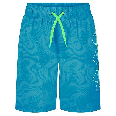 Boys 8-20 Under Armour DWR Print Swim Bottoms