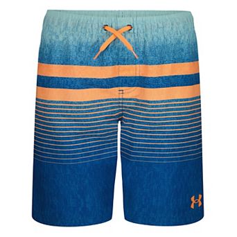 Boys 8-20 Under Armour Striped Swim Bottoms