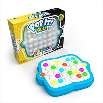 Buffalo Games Pop It Duel Light-Up Color Bubbles Game