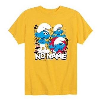 Boys 8-20 Smurfs No Name Bootleg Graphic Tee