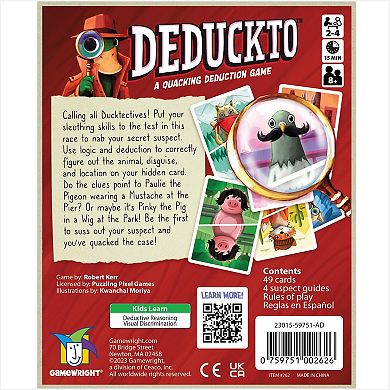 Ceaco Deduckto Quacking Deduction Game