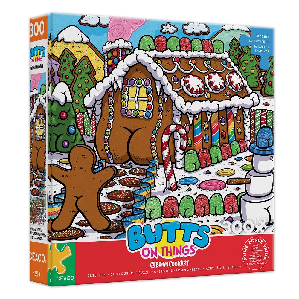 Ceaco Butts on Things by Brian Cook 300-pc. Jigsaw Puzzle