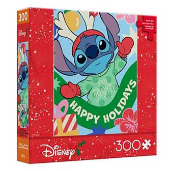 Ceaco Disney Stitch Happy Holidays 300 pc Jigsaw Puzzle