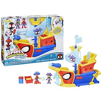 Hasbro Marvel Water-Webs Bubble Pirate Ship
