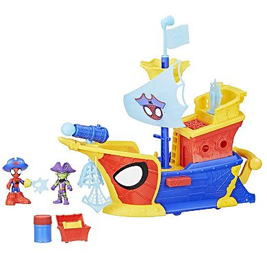 Hasbro Marvel Water-Webs Bubble Pirate Ship