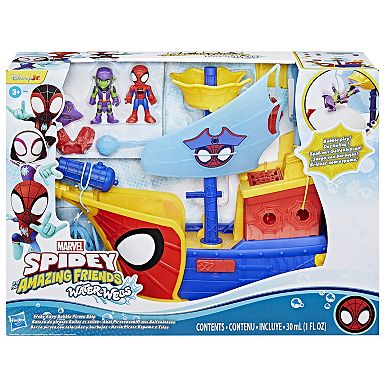 Hasbro Marvel Water-Webs Bubble Pirate Ship