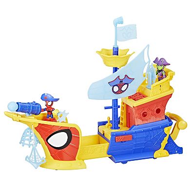 Hasbro Marvel Water-Webs Bubble Pirate Ship