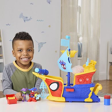 Hasbro Marvel Water-Webs Bubble Pirate Ship