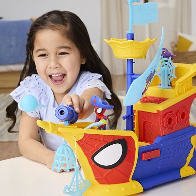 Hasbro Marvel Water-Webs Bubble Pirate Ship