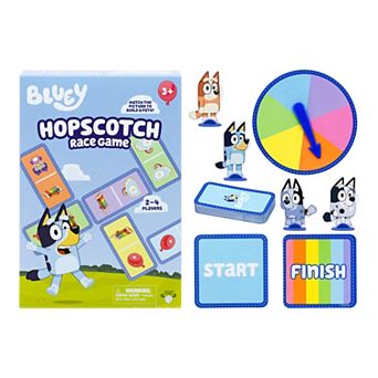 Bluey Hopscotch Race Board Game