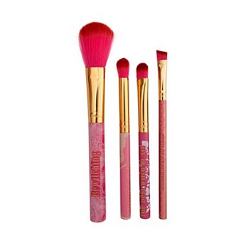 Wicked 4 pc Cosmetic Brush Set - Pink