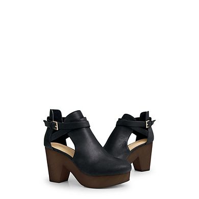 Fearless Clog Ankle Boot