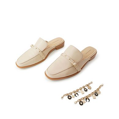How It Feels Charm Loafer Mule