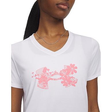 Women's Under Armour Tech™ Graphic V-Neck Short Sleeve Top