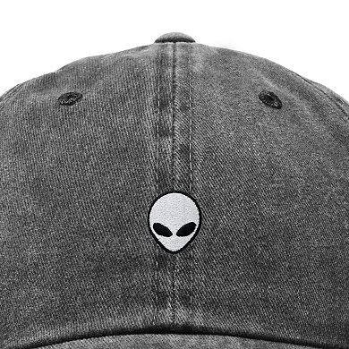 Dalix Mens Lil Alien Cotton Dad Cap