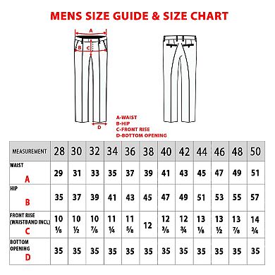 Men's Skinny-Fit Dress Pants Flat Front, Open Hem
